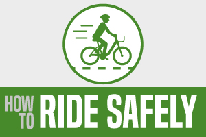 Ride e-bikes safely