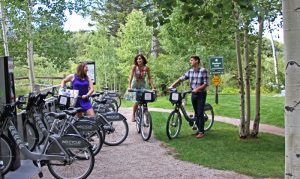 Aspen Meadows WE-cycle station